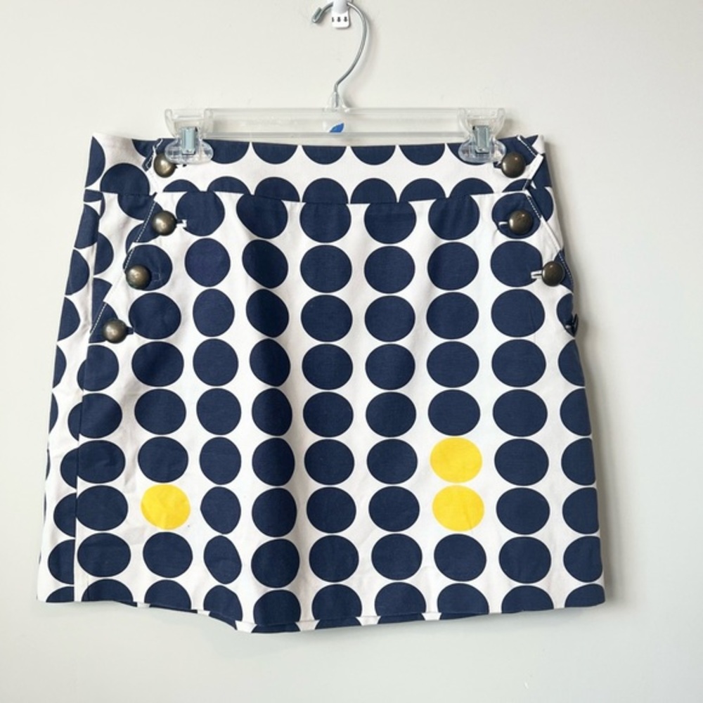 J. Crew dotted skirt size 10